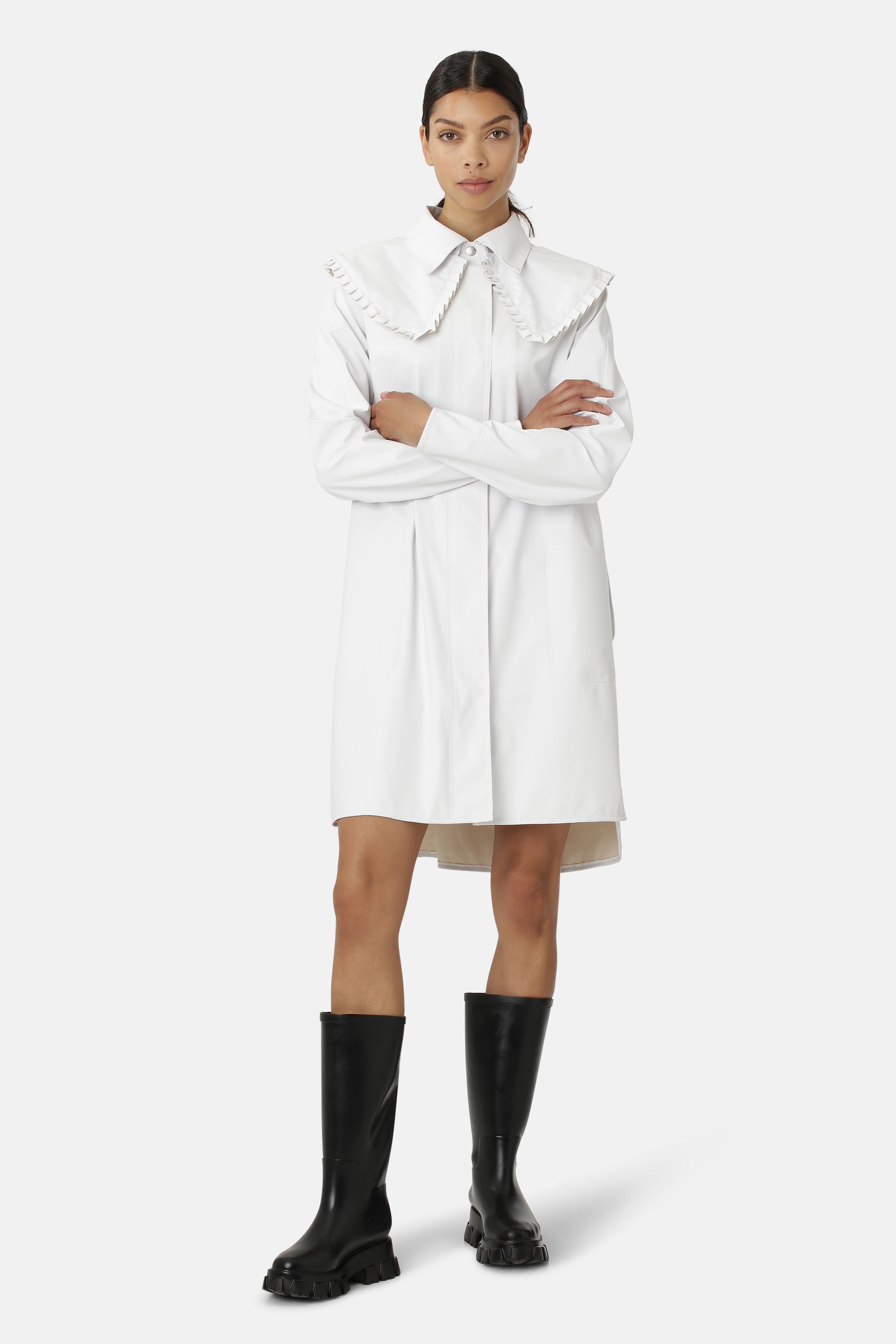 Ilse Jacobsen Hornbæk Rain Raincoat Raincoat 100 White